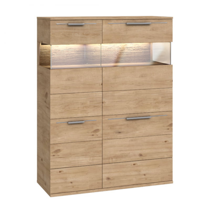 

Высокий Комод K-20 Klose 100x131x40 (K-20_KREDW_2D2DS2S_06+sciana) 018703