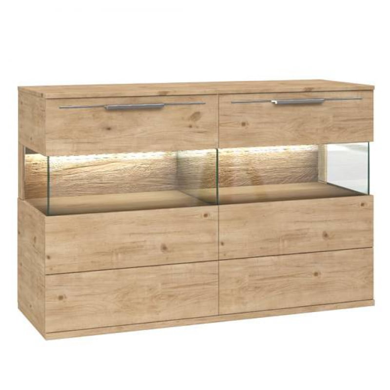 

Комод K-20 Klose 120x77x40 (K-20_KRED_2DS_01+sciana) 015283
