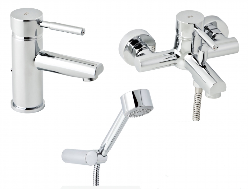 

Набор смесителей GENEBRE Tau 03TA1-bath (65135 18 45 66+65100 18 45 66)