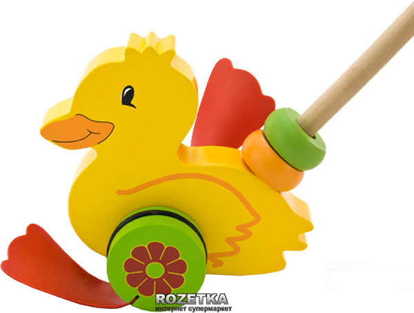 

Деревянная игрушка Утенок на палочке Na-Na (T15-002)