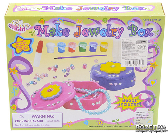 

Набор для творчества Na-Na IE56 Сделай шкатулку для драгоценностей (Т10-006)