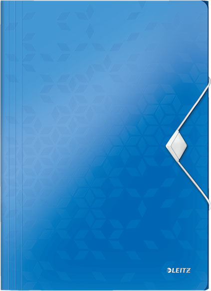 

Папка на резинке Leitz WOW А4 Голубая (45990036)