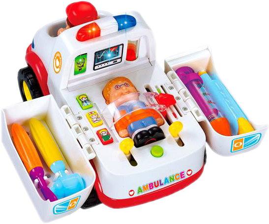 

Игрушка Hola Toys Скорая помощь (836) (6944167183661)