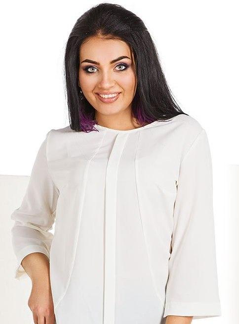 

Блузка G&M k-41357 50-52 Размер цвет молоко