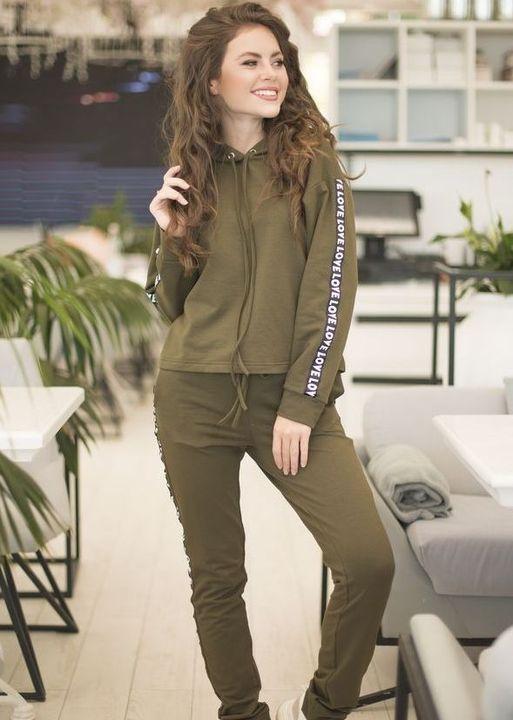 

Спортивный костюм G&M k-58187 - Размер цвет хаки, Спортивный костюм G&M k-58187 46-48 Размер цвет хаки