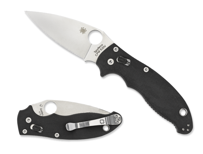 

Карманный нож Spyderco Manix 2, S30V, полусеррейтор (87.11.66)