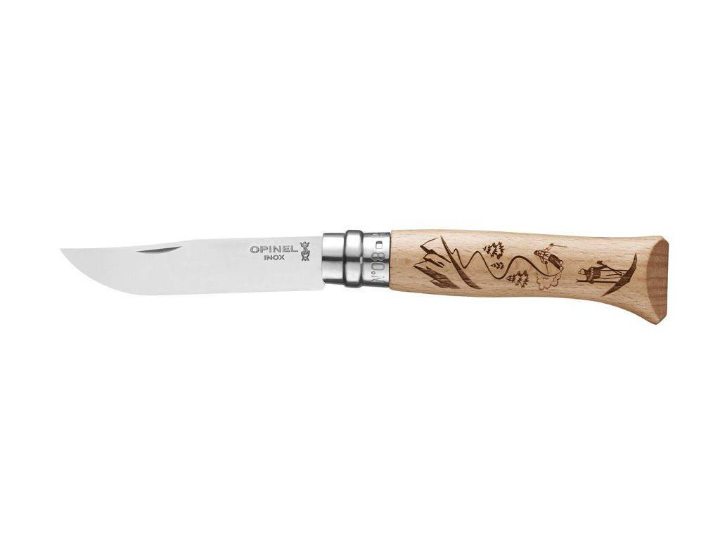 

Карманный нож Opinel №8 VRI "Skiing" (204.66.26)