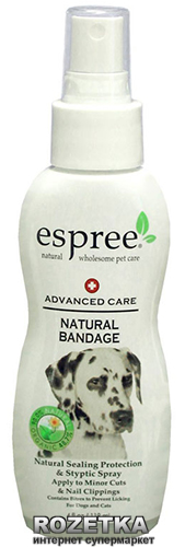 

Спрей Espree Natural Bandage ранозаживляющий, защитный с антисептиком 118 мл