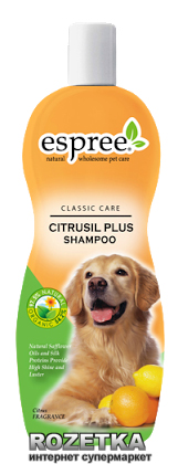

Шампунь Espree Citrusil Plus Shampoo для лечения и профилактики укусов насекомых у собак 355 мл
