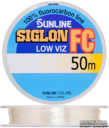 

Леска Sunline SIG-FC 50 м 0.84 мм 35 кг Поводковая (16580536)