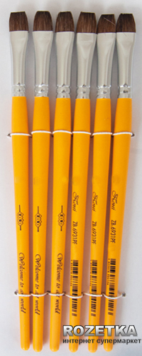 

Набор кистей ZiBi из пони №8 6 шт (ZB.6931PF-8)