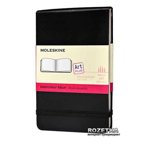 

Альбом Moleskine Art 9 х 14 см 60 страниц нелинованных Черный (9788883705601)