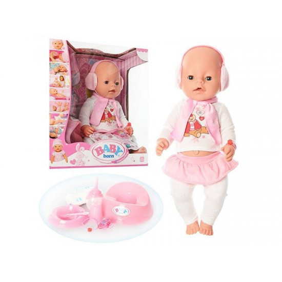 

Пупс BABY Born малыш с аксессуарами (8 функций) R91063-BL010B