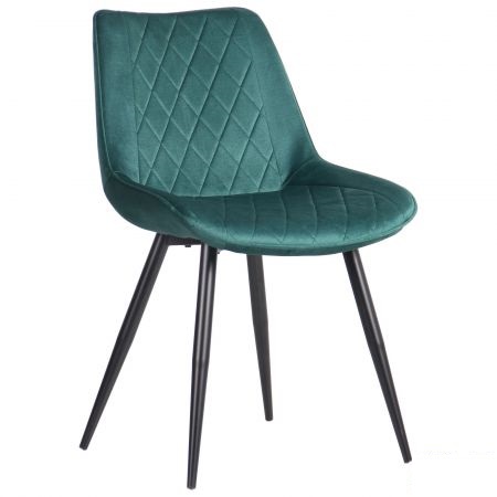 

Стул обеденный Betty black/amazon green AMF