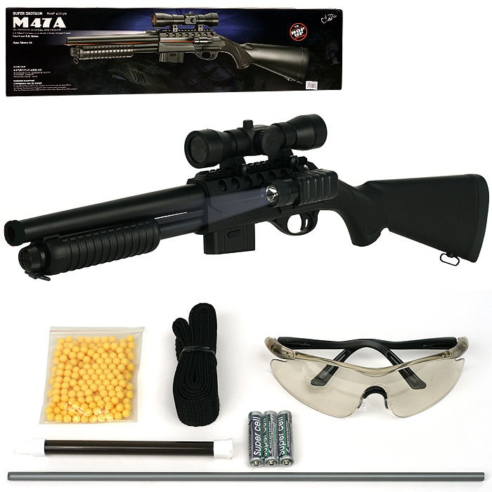 

Игрушечная винтовка-ружье на пульках с прицелом Cyma M47A