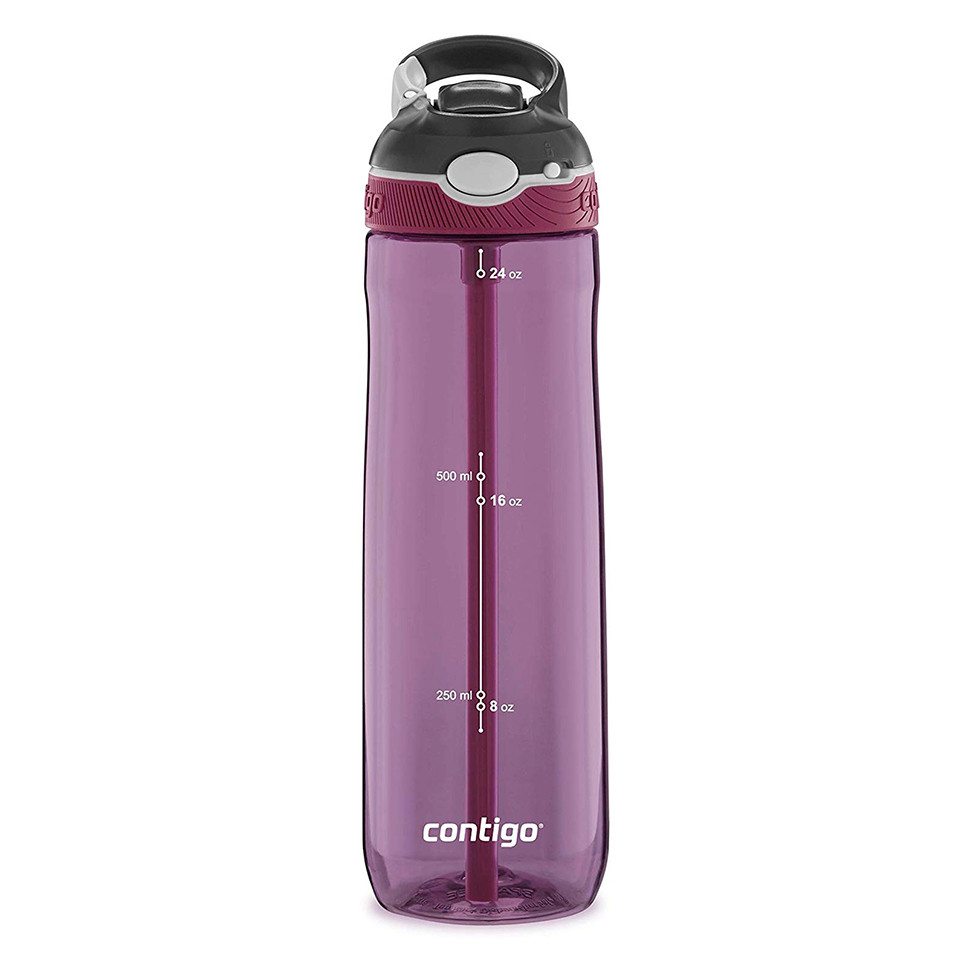 

Бутылка спортивная Contigo Ashland 0.72 л (малиновая)