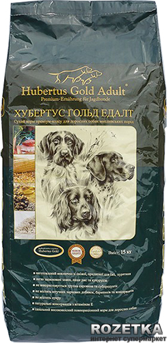 

Сухой корм для собак Hubertus Gold Adult 14 кг (4050001113267)