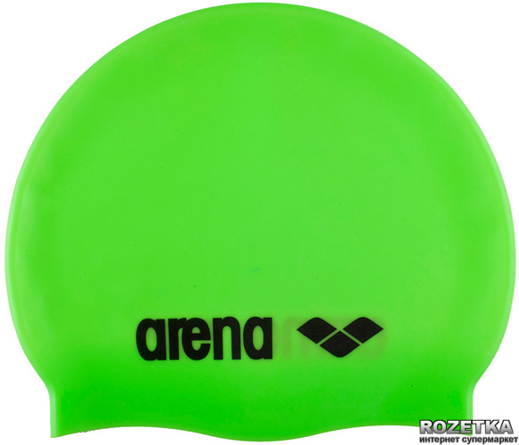 Акція на Шапочка для плавания Arena Classic Silicone Junior 91670-65 Light Green (3468335046983) від Rozetka UA