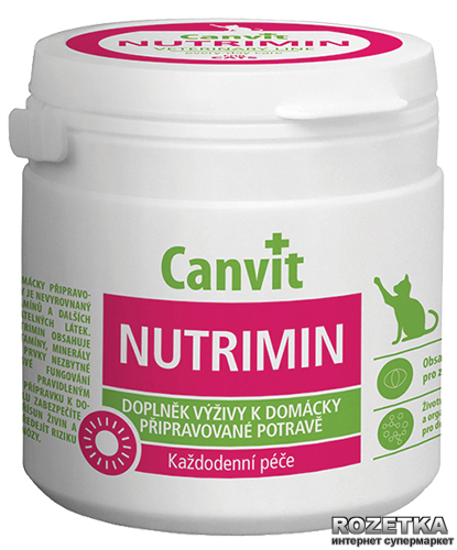 

Витаминно-минеральный комплекс Canvit Nutrimin для котов порошок 150 г (can50740)