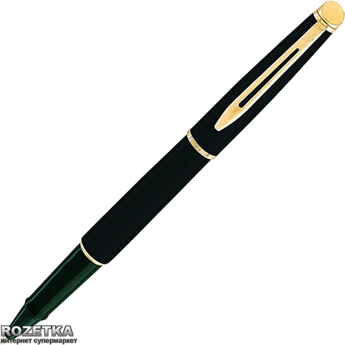 

Ручка-роллер Waterman Hemisphere Matte Black RB Черная Черный корпус (42 003)