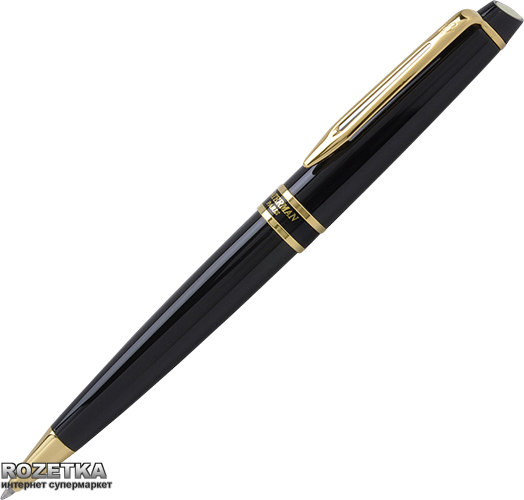 

Ручка шариковая Waterman Expert Black BP Синяя Черный корпус (20 021)