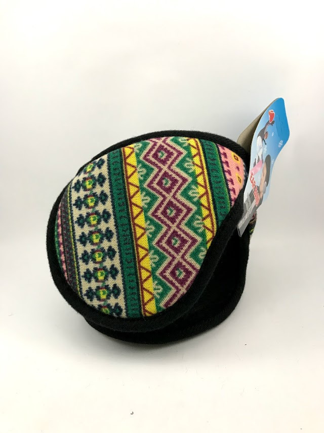 

Меховые наушники Ears Warm 6337 затылочные с узором