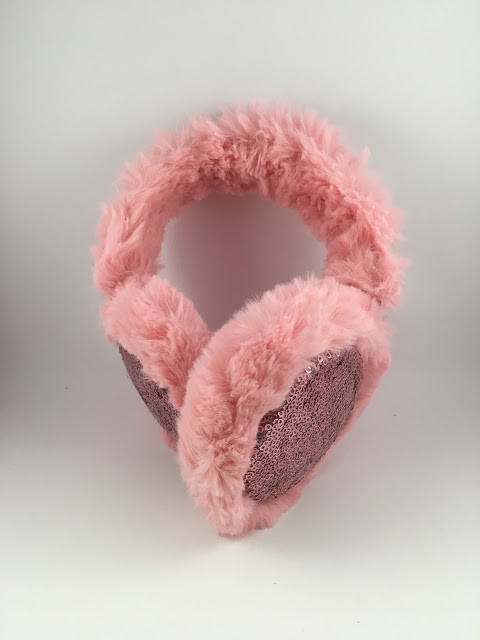 

Наушники меховые Ears Warm 6459 с пайетками Розовые