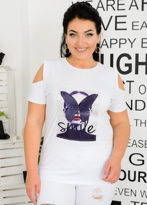 

Футболка G&M k-54932  Размер цвет белый, Футболка G&M k-54932 50-52 Размер цвет белый