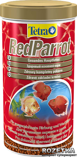 Акция на Корм Tetra Red Parrot для аквариумных рыб в гранулах 1 л (4004218114074/4004218199033) от Rozetka UA