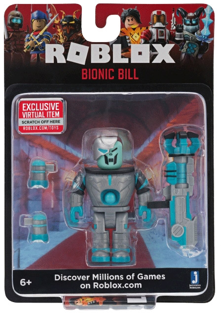 

Игровая коллекционная фигурка Roblox Jazwares Core Figures Bionic Bill W6 (ROB0204)