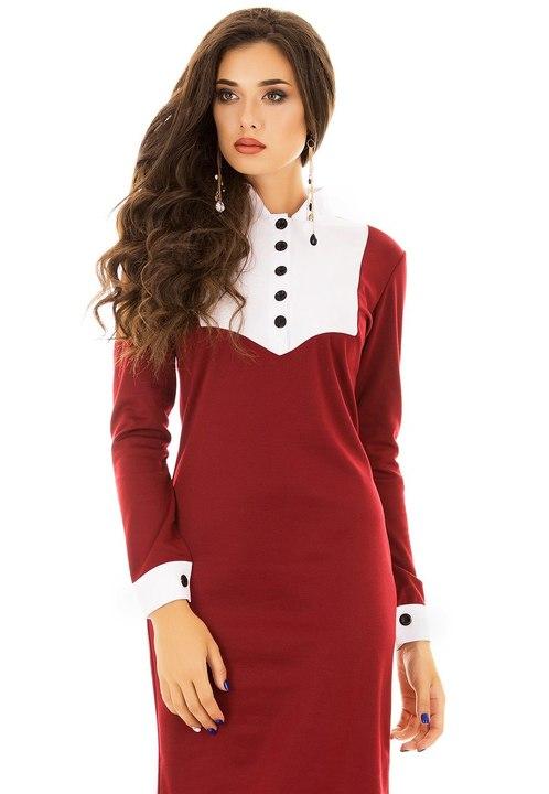 

Платье G&M k-31937  Размер цвет бордовый, Платье G&M k-31937 44 Размер цвет бордовый