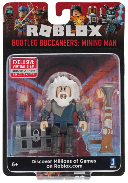 

Игровая коллекционная фигурка Roblox Jazwares Core Figures Bootleg Buccaneers Mining Man W6 (ROB0198)