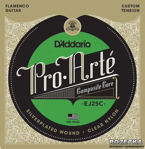 

D'Addario EJ25C Pro-Arte Composite Flamenco Clear Nylon (Custom Tension)