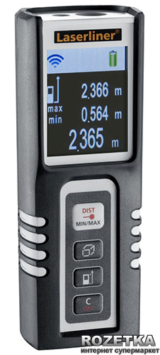 

Лазерний далекомір Laserliner DistanceMaster Compact Pro (080.937А)