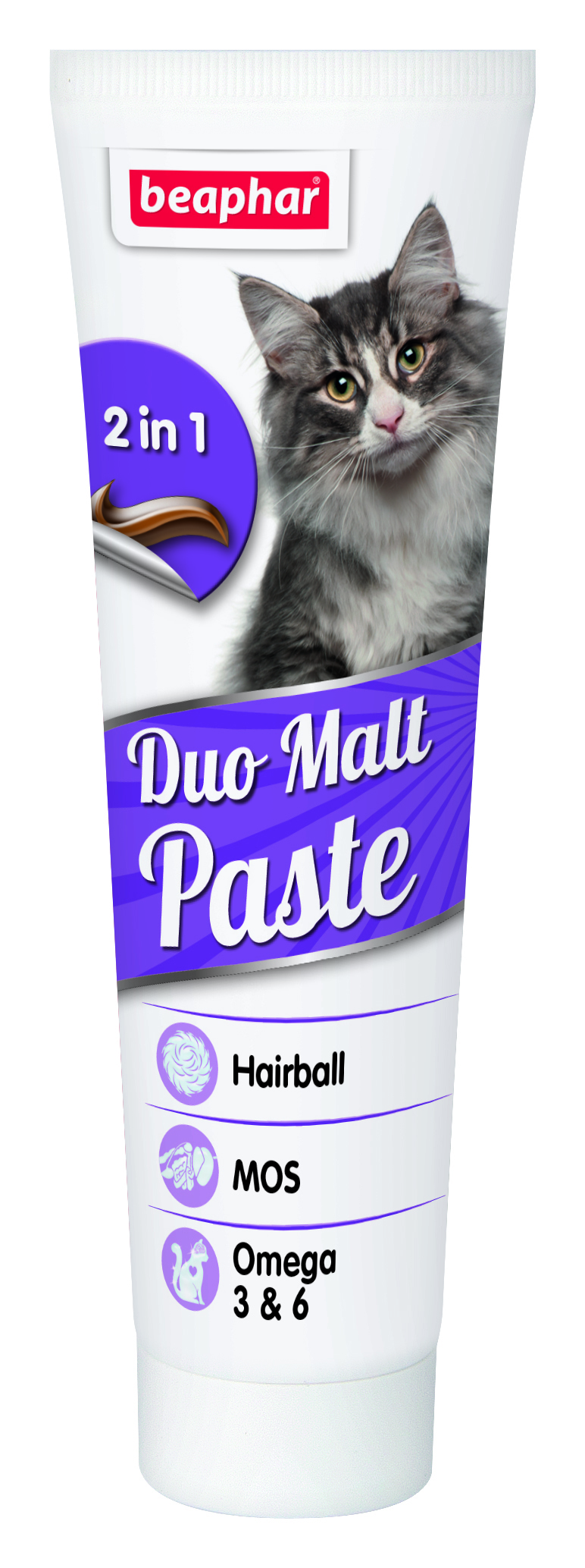Акція на Паста Beaphar Duo Malt Paste для выведения шерсти из желудка у кошек 100 г (12958) (8711231129584) від Rozetka UA
