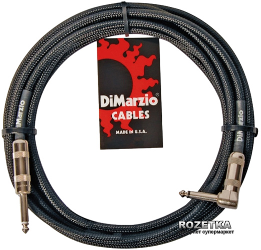 

Инструментальный кабель DiMarzio Instrument Cable 5.5 м Black (EP1718SR BK)