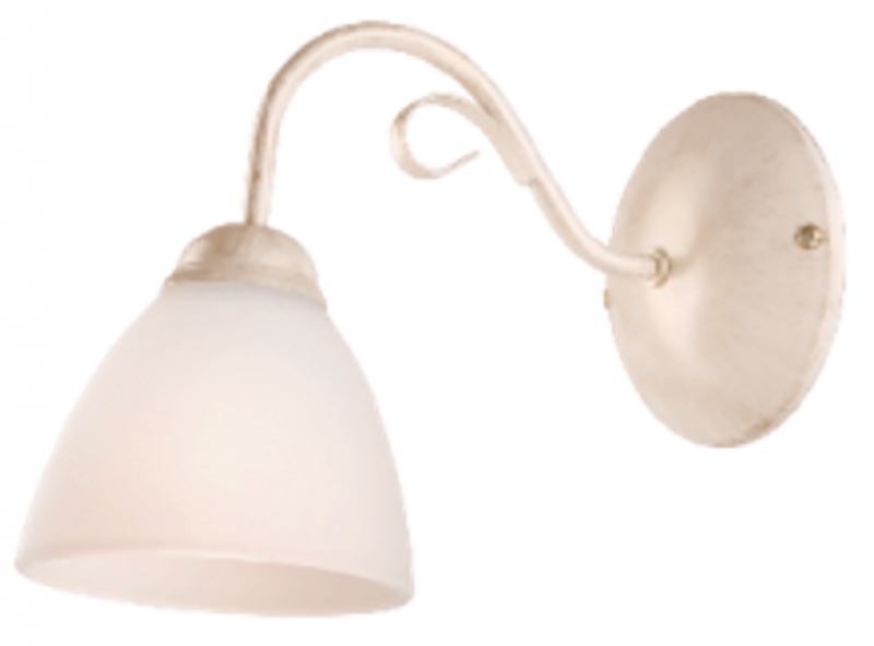

Светильник настенный LAMKUR ADELLE KM-1.6 White