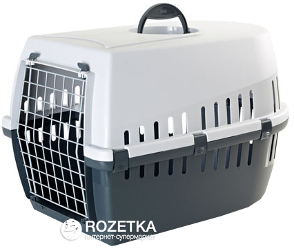 

Переноска для собак Savic Trotter3 61х41х39 см до 10 кг Серая