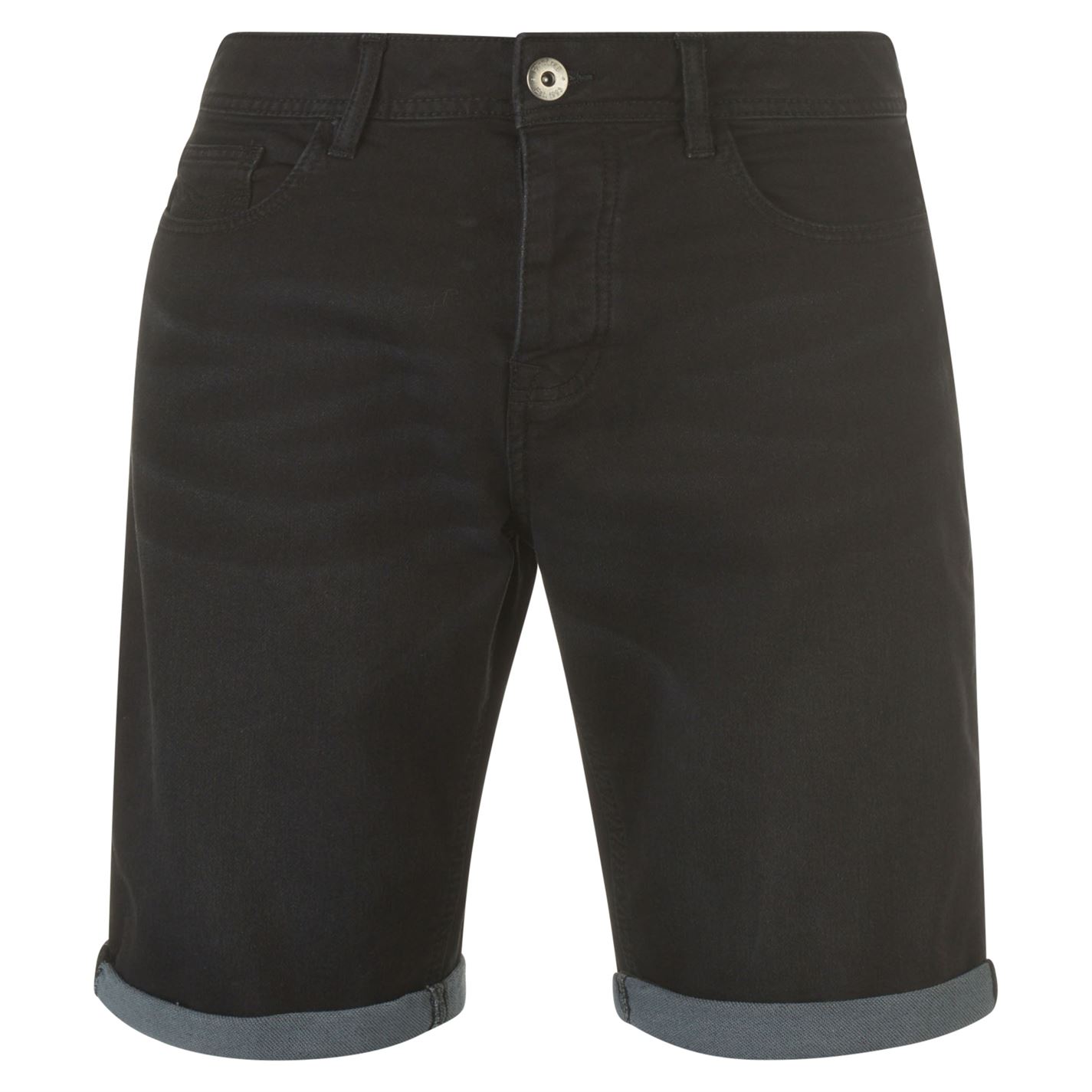 Шорты Firetrap Stretch Denim Shorts Mens S Black (4217095) от продавца