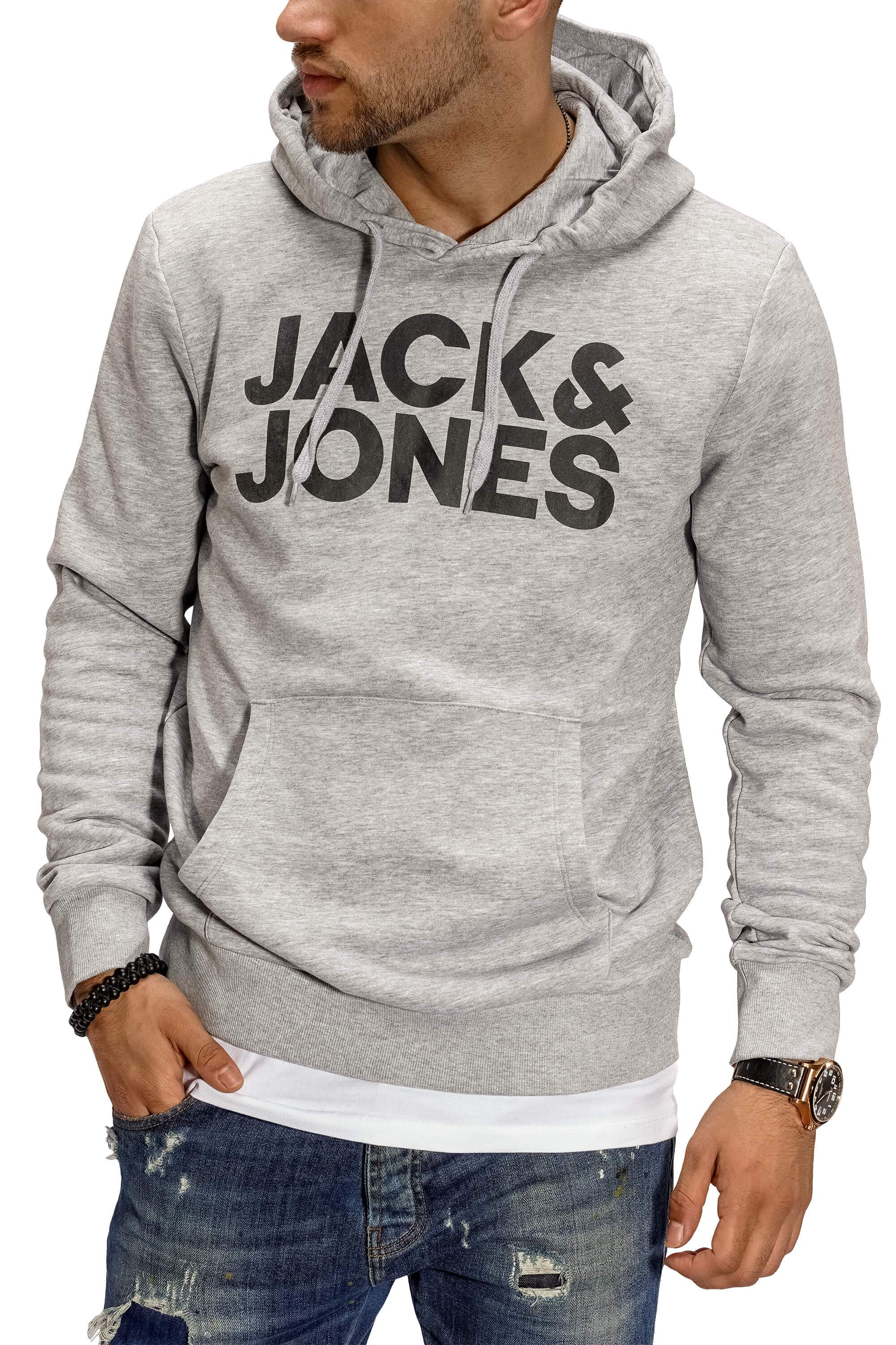 

Худи Jack & Jones Light Grey Melange XS светло-серый