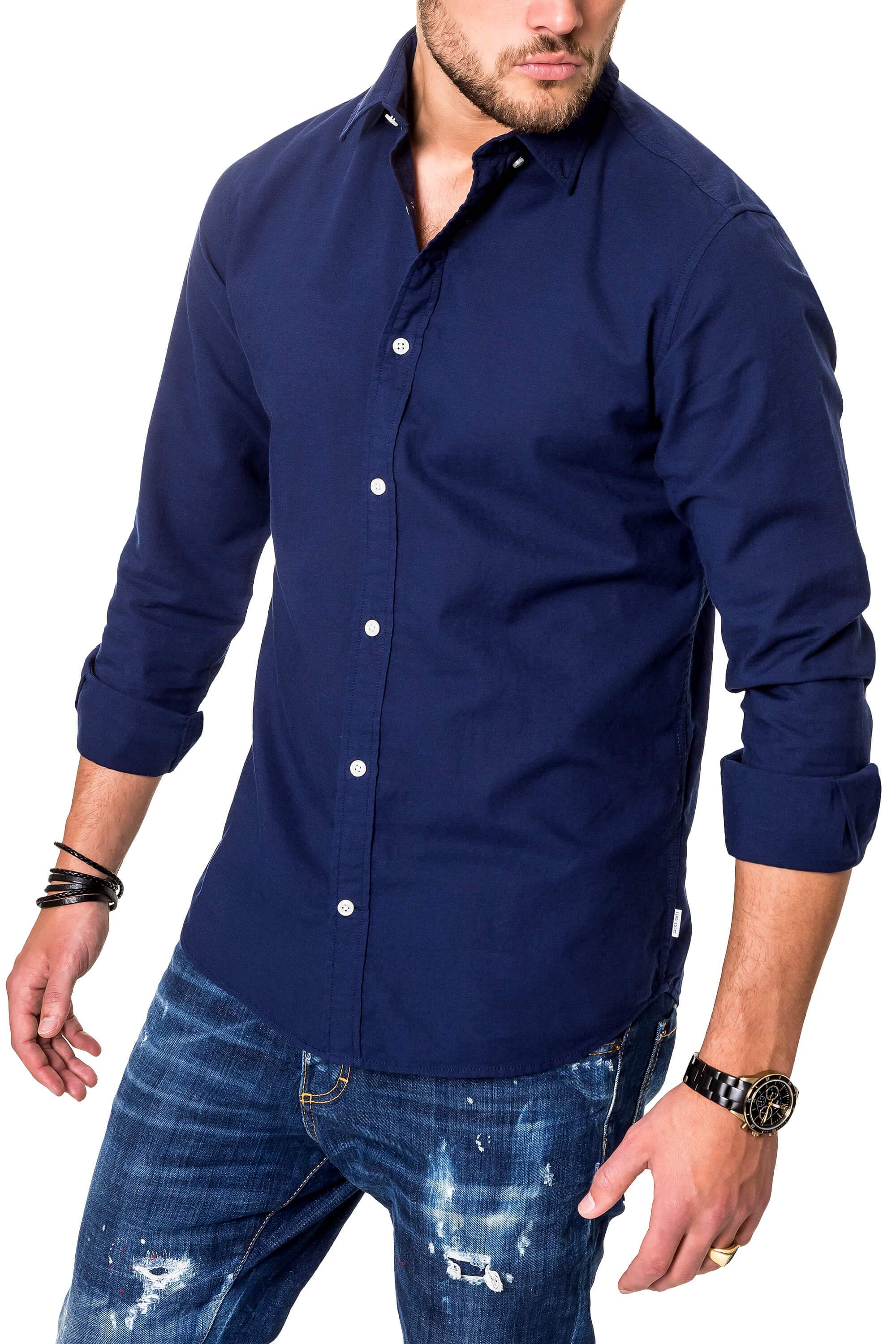 

Рубашка Jack & Jones Maritime Blue XS синий