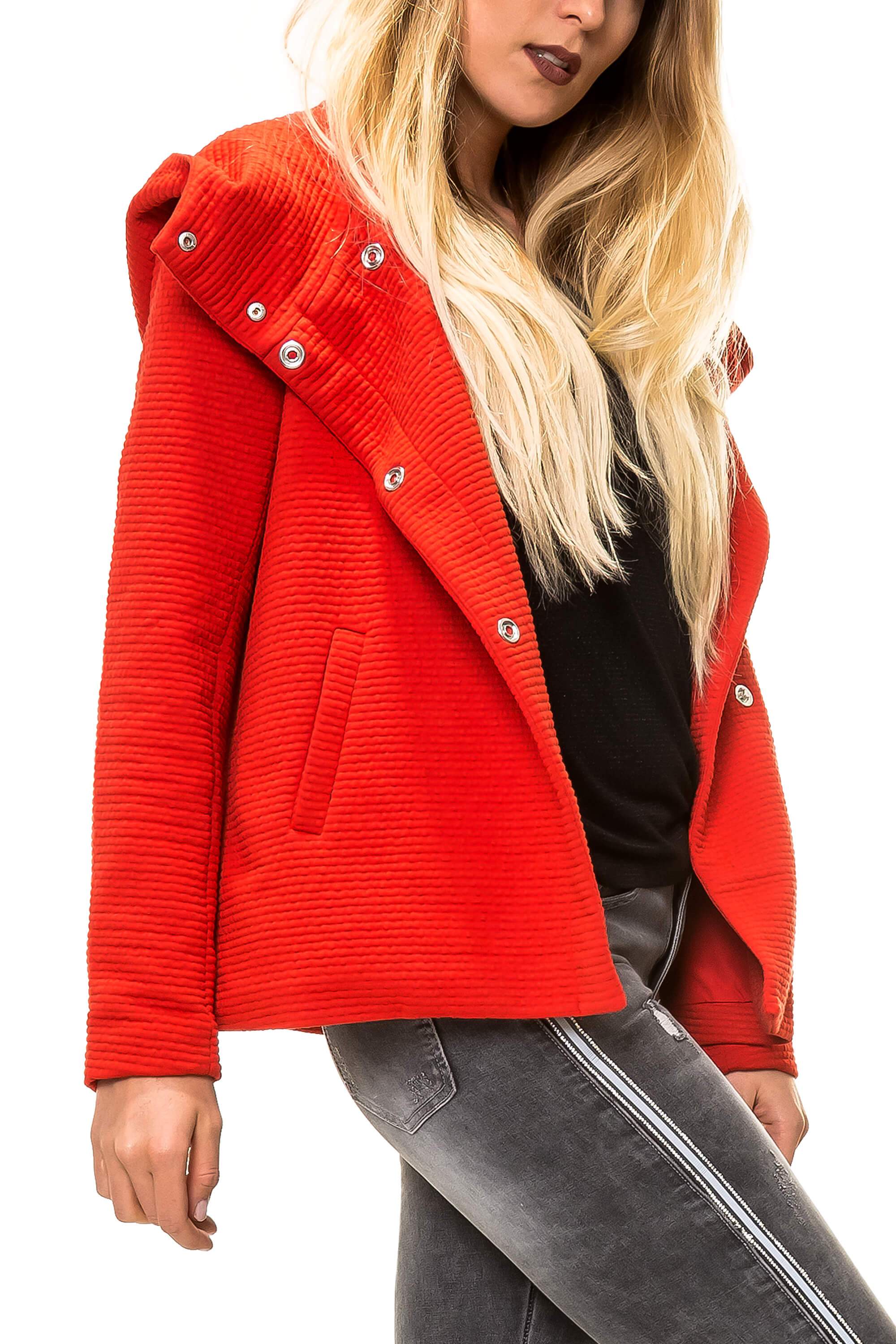 

Пальто Only High Risk Red XS красный