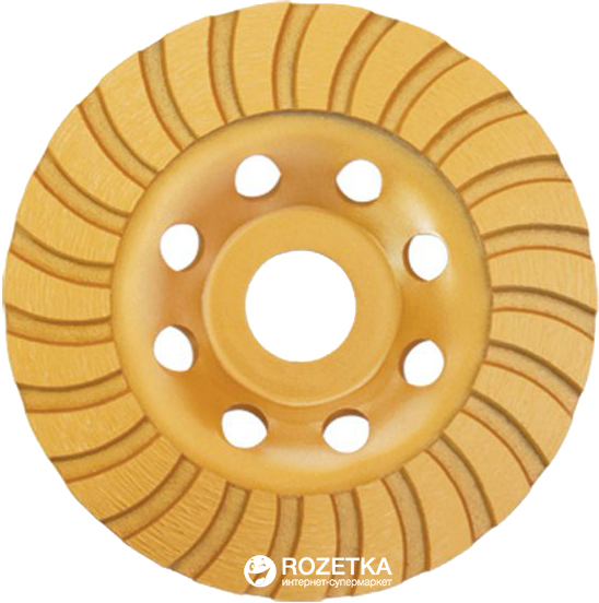 

Фреза торцева шліфувальна алмазна Intertool Turbo 125 x 22.2 (CT-6225)