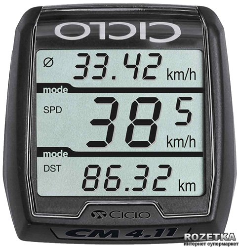 

Велокомпьютер CicloSport CM 4.11 (Cm10104300)