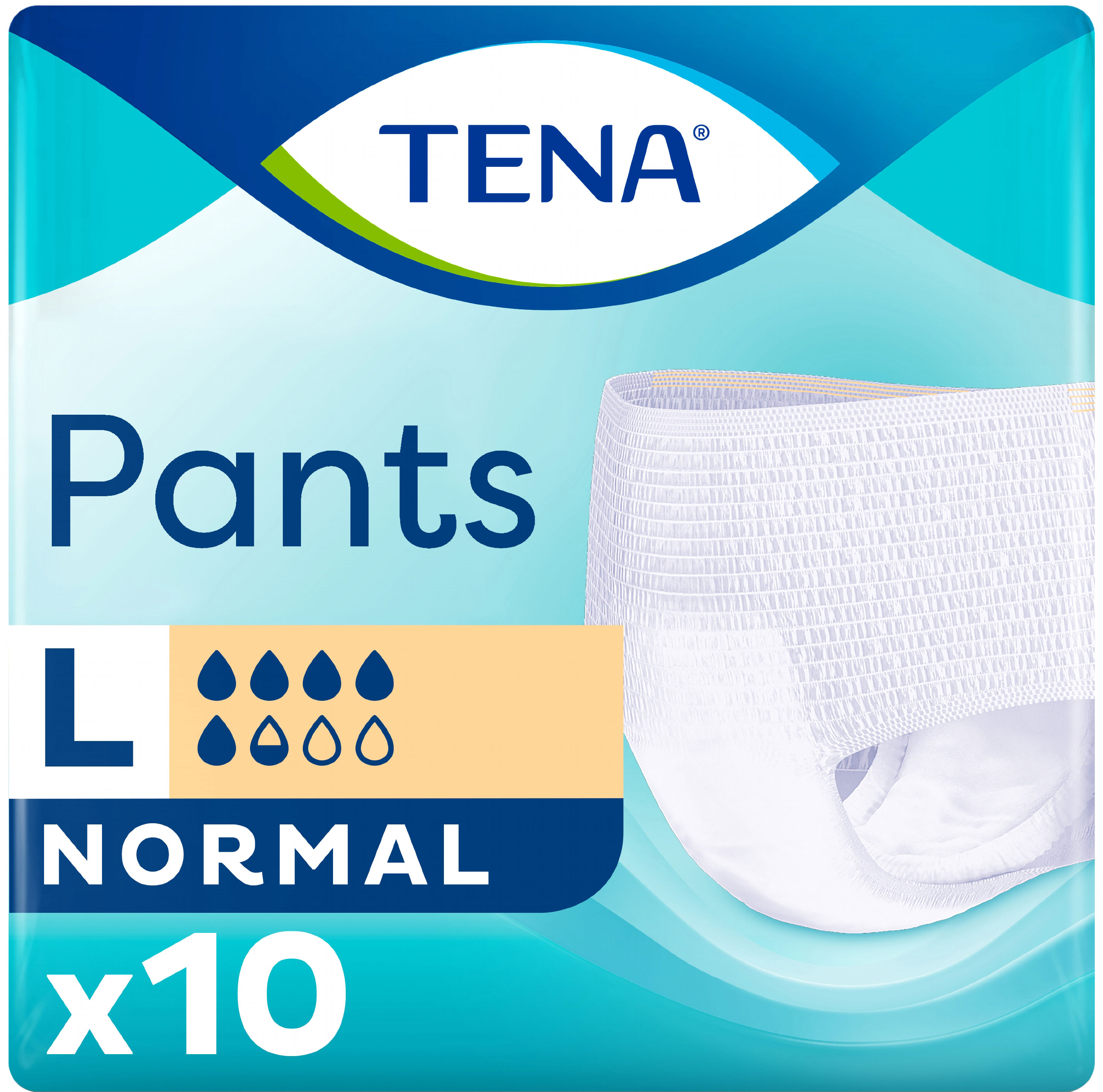 Акція на Подгузник -трусики для взрослых Tena Pants Normal Large 10 шт (7322540630657/7322541150994) від Rozetka UA