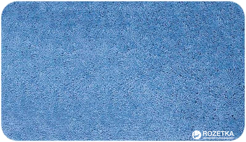 

Коврик в ванную комнату Spirella Polyester Highland 70х120 см Голубой (10.13082)