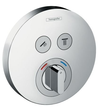 

Верхняя часть смесителя с термостатом HANSGROHE ShowerSelect S 15748000