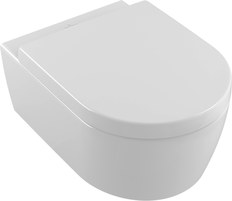 

Унитаз подвесной VILLEROY&BOCH AVENTO DirectFlush 5656HR01 с сиденьем Soft Close 9M77C101