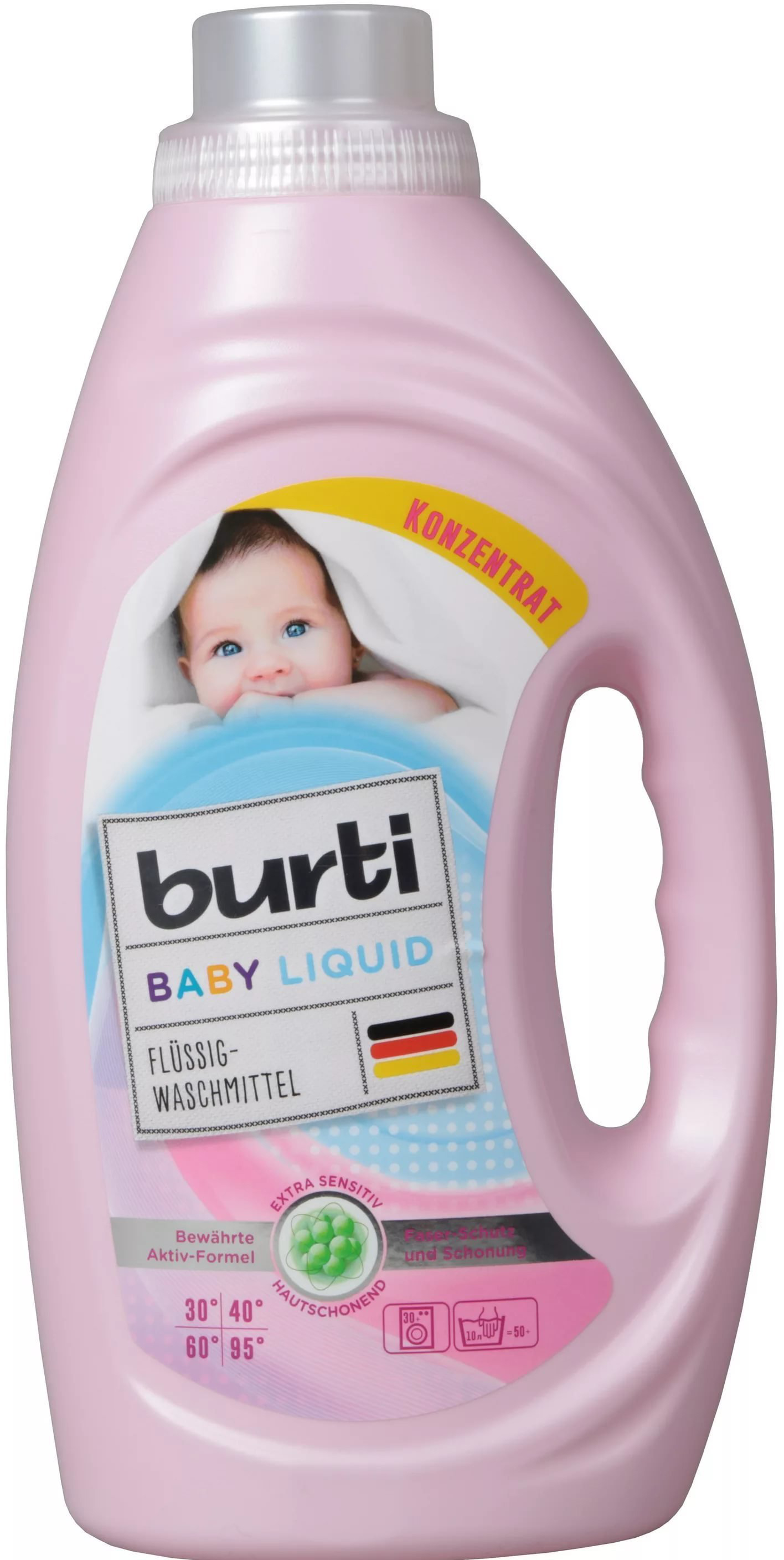 

Средство для стирки детского белья Burti Baby Liquid 1.45 л