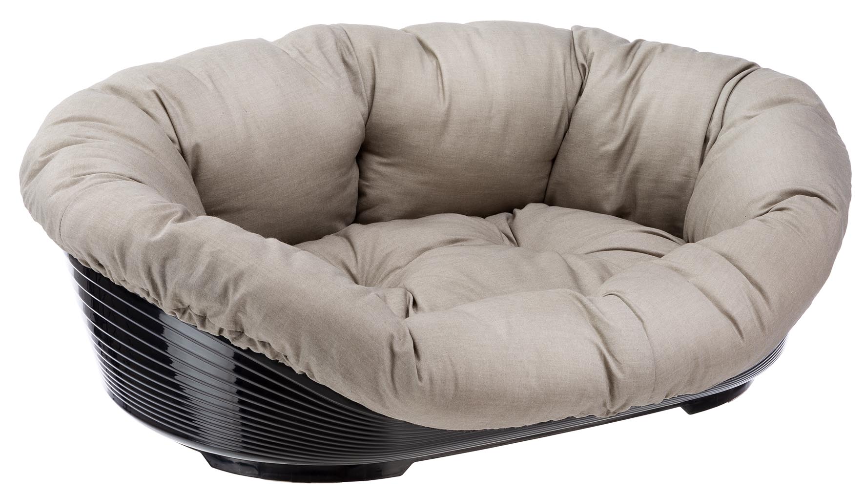 

Пластиковый лежак для собак Ferplast Sofa' 2 52х39х21 см Серый (70222099)